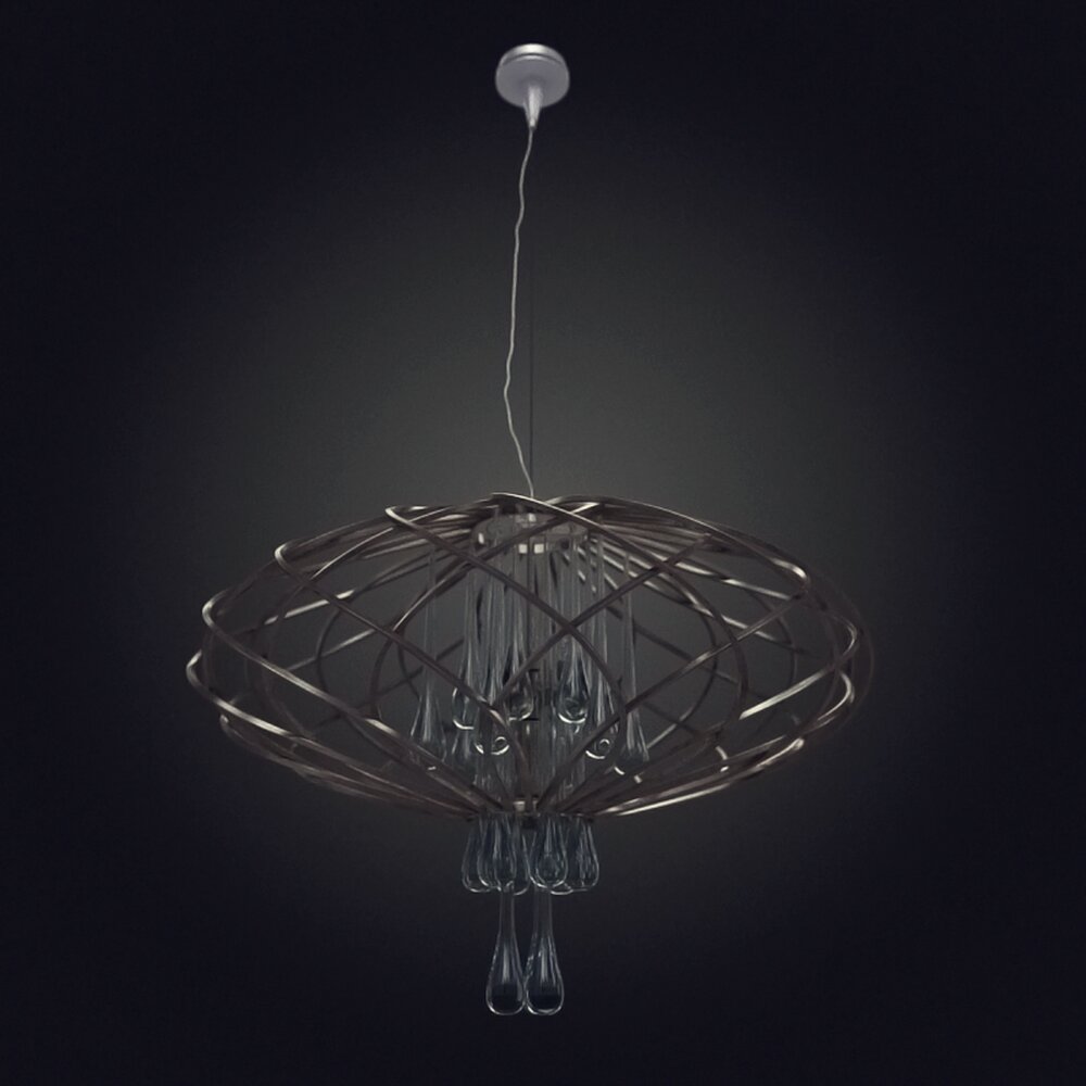 Metal Pendant Lamp 3D-Modell