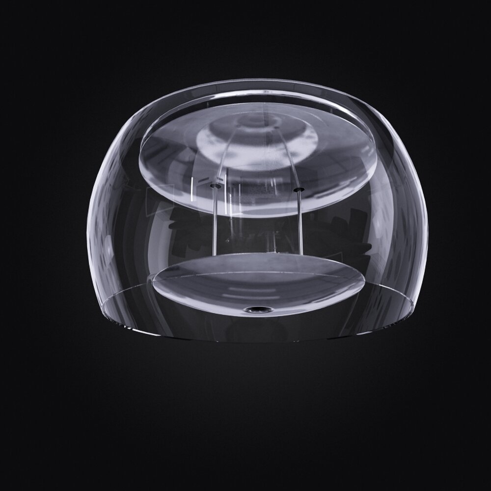 Modern Transparent Lamp 3D-Modell