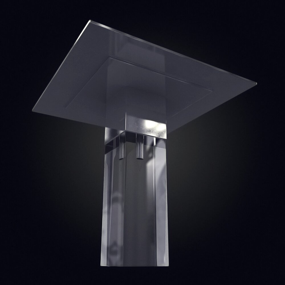 Modern Metal Desk Lamp 3D model