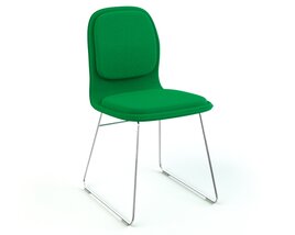 Green Modern Chair 3D 모델 