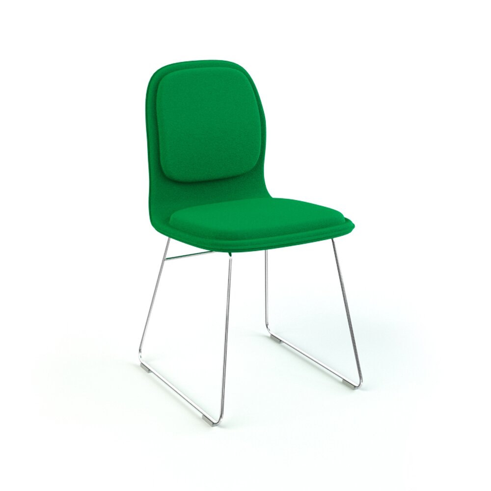 Green Modern Chair 3D модель