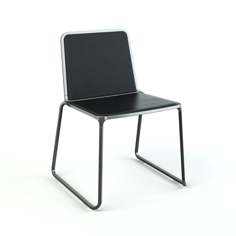 Modern Minimalist Chair 07 3D-Modell
