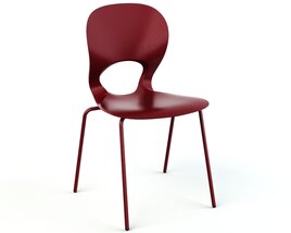 Elegant Modern Chair 3D 모델 
