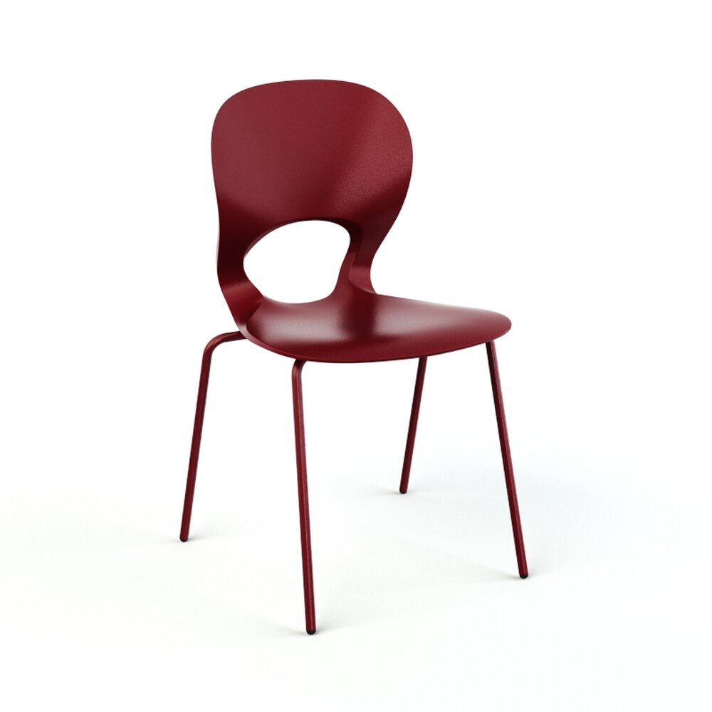 Elegant Modern Chair 3D-Modell