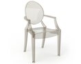 Transparent Modern Chair Modèle 3d
