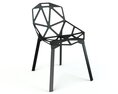 Geometric Pattern Chair Modèle 3d