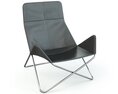 Modern Sling Lounge Chair 3d model