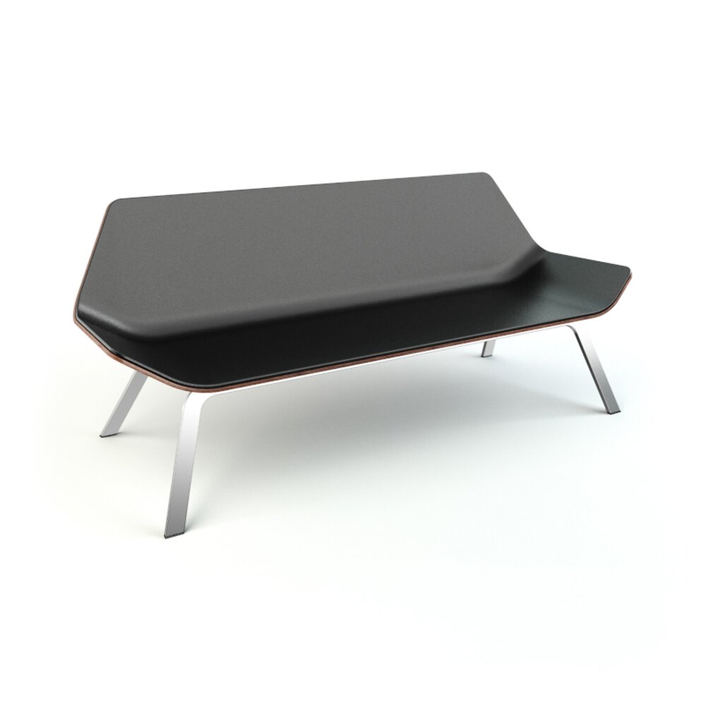 Modern Minimalist Coffee Table Modello 3D