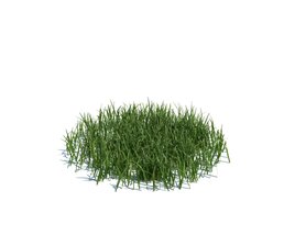 Simple Grass Medium V2 Modelo 3D