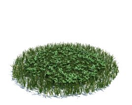 Simple Grass Large V6 Modello 3D