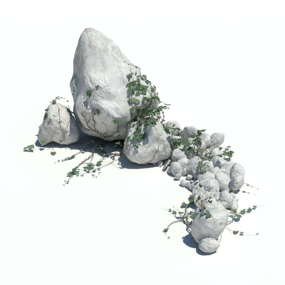 Rocks N Ivy V12 3Dモデル
