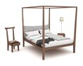 Modern Bedroom Furniture Set 22 3D 모델 