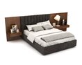 Modern Bedroom Furniture Set 25 3d model