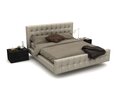 Modern Bedroom Furniture Set 26 3D-Modell