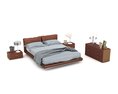 Modern Bedroom Furniture Set 30 3D-Modell