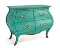 Turquoise Antique Commode 3D-Modell