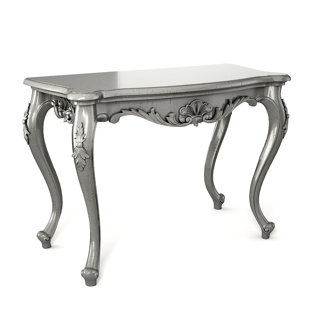 Elegant Antique Table Modello 3D