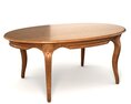 Antique Wooden Coffee Table Modelo 3D