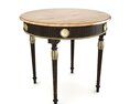 Antique Round Accent Table Modelo 3D