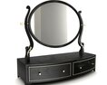 Antique Vanity Mirror with Drawers Modèle 3d