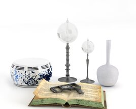 Antique-Inspired Home Decor Collection 3Dモデル