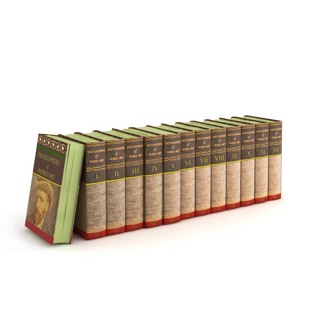 Encyclopedia Collection 3D 모델 