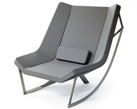 Modern Rocking Chair Modelo 3D