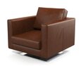 Leather Armchair 3Dモデル