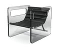 Sleek Modern Armchair 3D 모델 