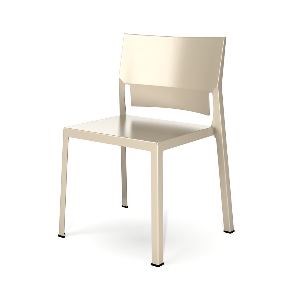 Modern Beige Chair Modelo 3d