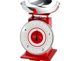 Classic Kitchen Scale 02 3D-Modell