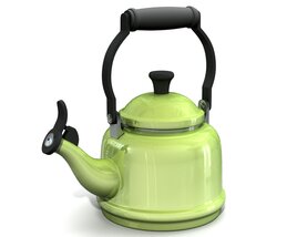 Lime Green Kettle 3D 모델 