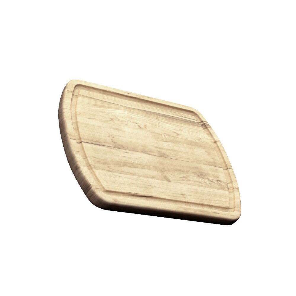Bamboo Cutting Board 3d model