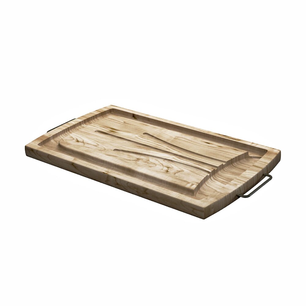 Wooden Serving Tray 3Dモデル