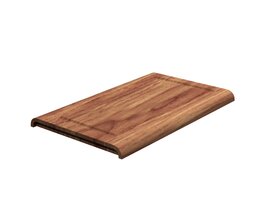 Wooden Cutting Board 02 3D 모델 