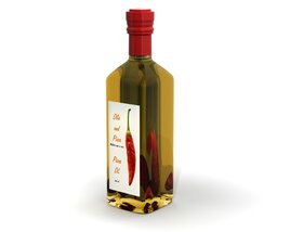 Spicy Infused Olive Oil 3Dモデル