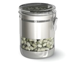 Jar of Beans 3D model