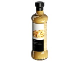 Truffle Flavored Cooking Sauce Bottle Modelo 3d