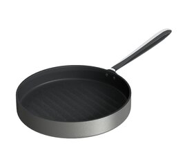 Non-Stick Grill Pan Modelo 3d