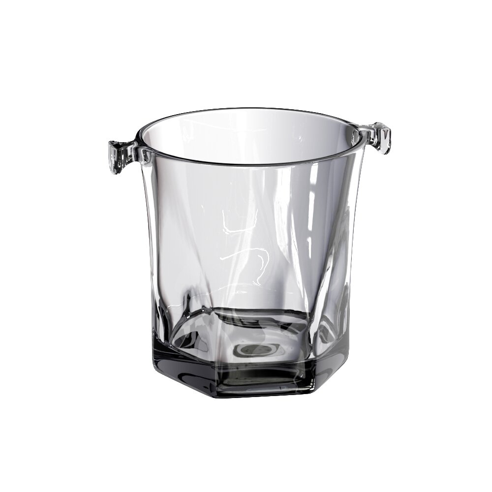 Crystal Ice Bucket 3d model