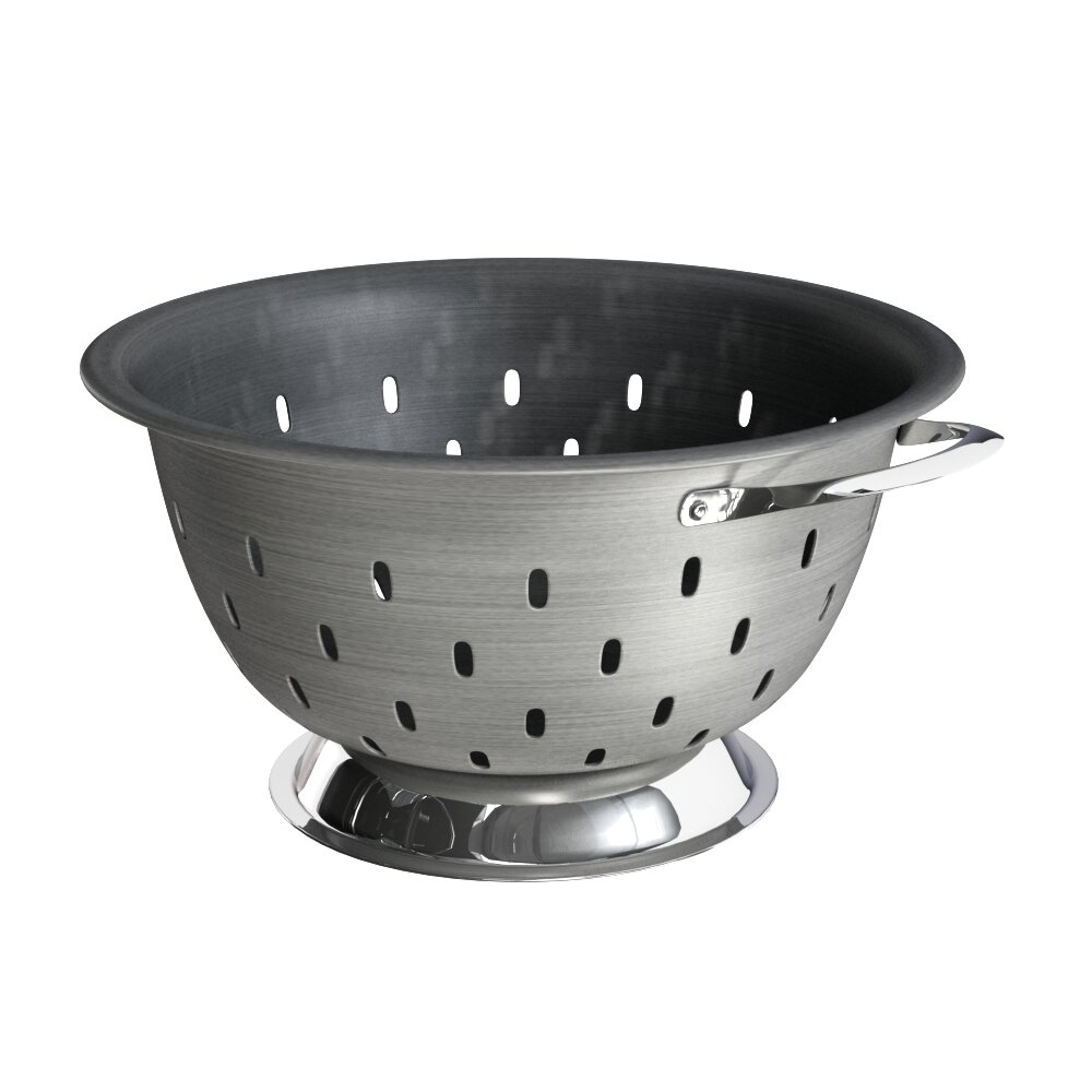 Stainless Steel Colander 3Dモデル