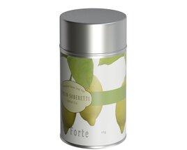 Stainless Steel Tea Caddy 3Dモデル