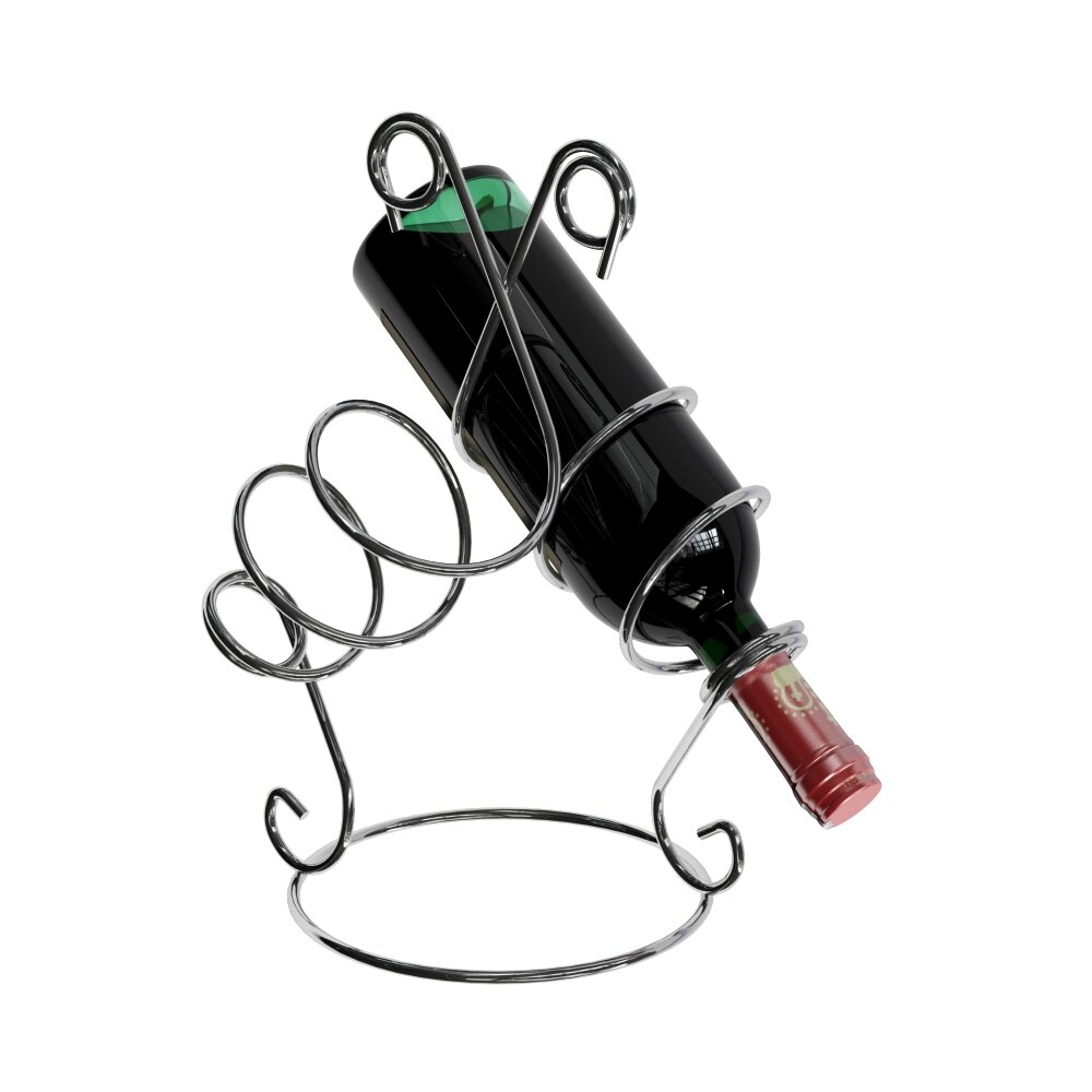 Decorative Wine Bottle Holder 3D модель