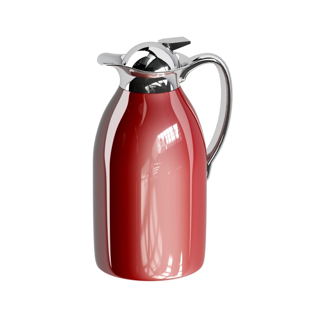 Red Insulated Carafe 3D-Modell