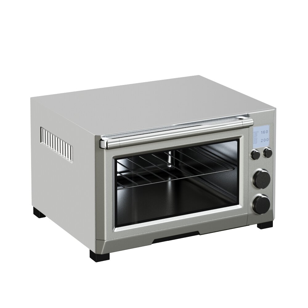 Compact Countertop Oven 3Dモデル
