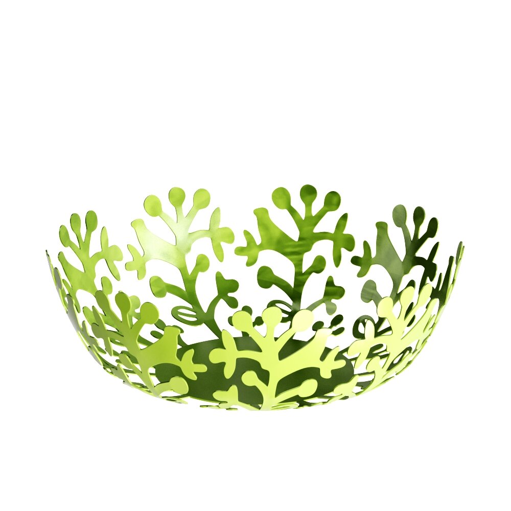 Decorative Leafy Bowl Modèle 3d