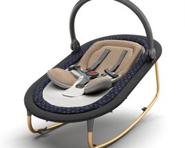 Modern Infant Car Seat 3D 모델 