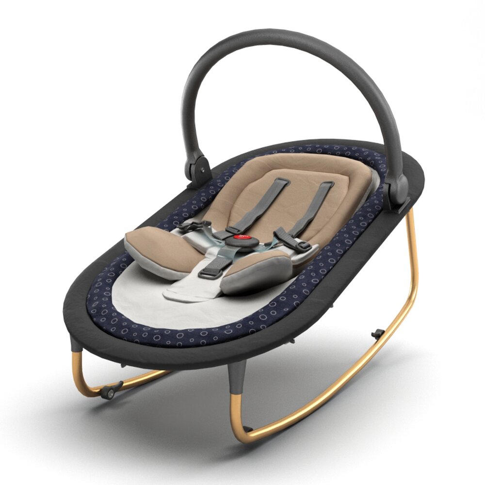 Modern Infant Car Seat 3d model