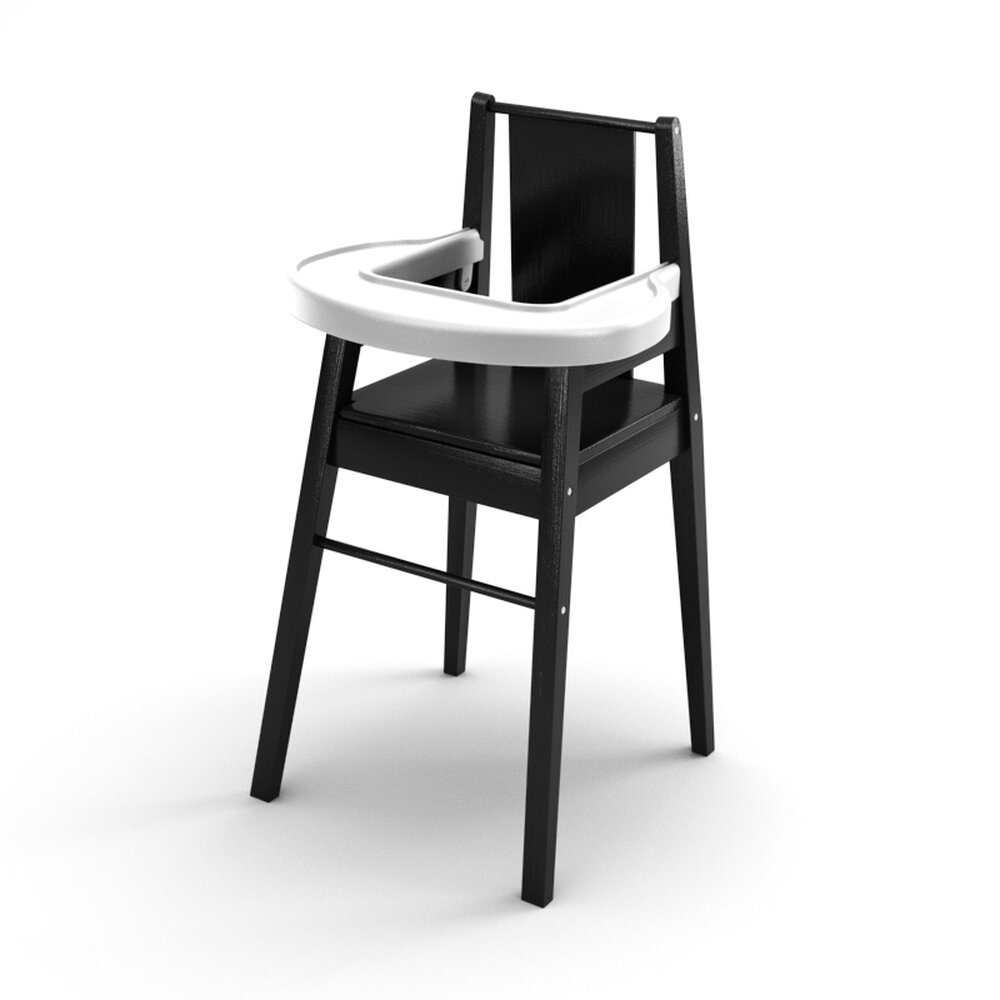 Modern High Chair 3D model