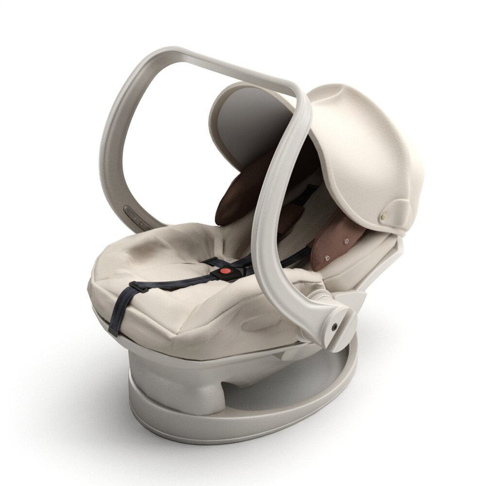 Modern Baby Car Seat 3Dモデル